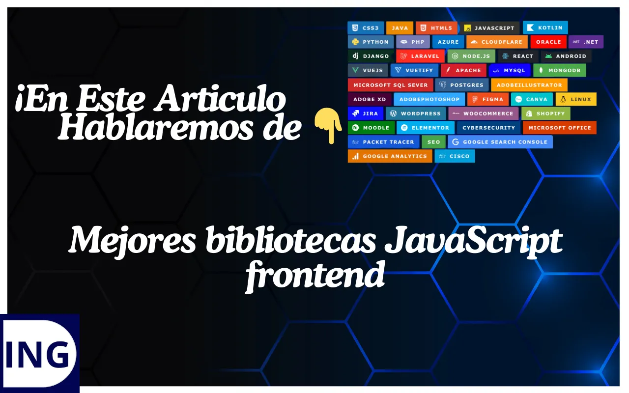 mejores bibliotecas JavaScript frontend