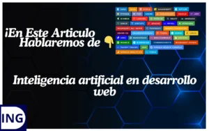 inteligencia artificial en desarrollo web
