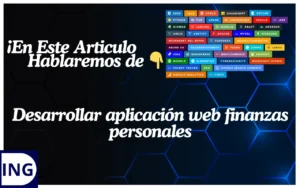 desarrollar aplicación web finanzas personales