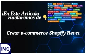 crear e-commerce Shopify React