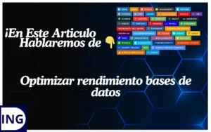 optimizar rendimiento bases de datos