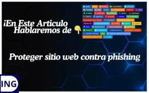 proteger sitio web contra phishing