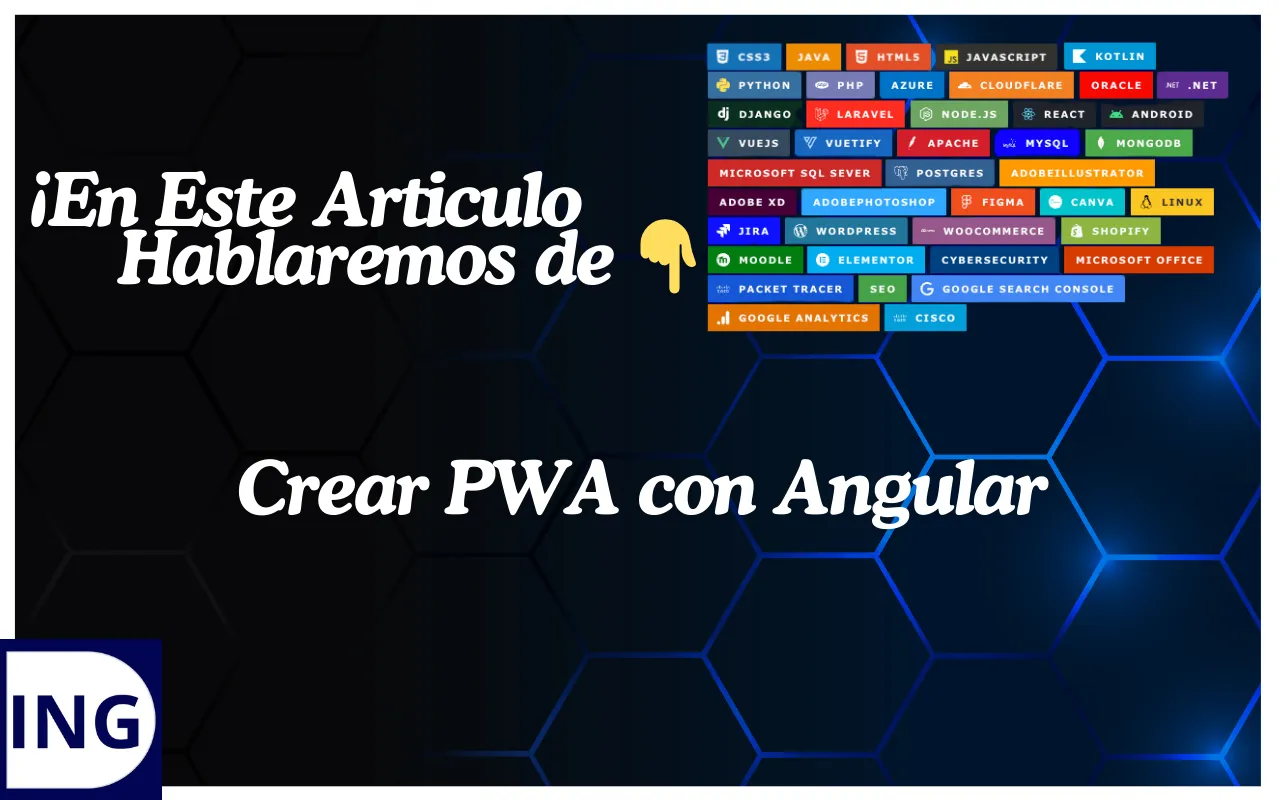 Crear PWA con Angular