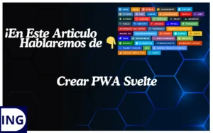 crear PWA Svelte