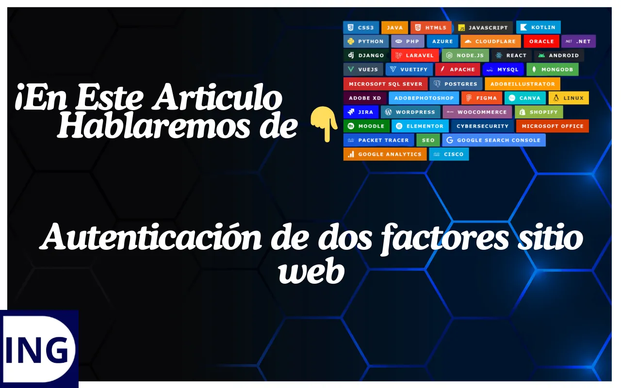 autenticación de dos factores sitio web