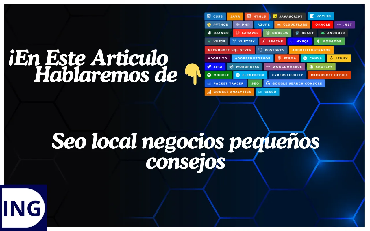 seo local negocios pequeños consejos