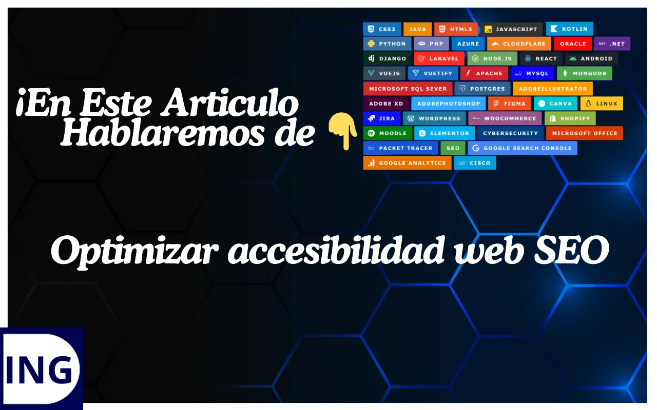 optimizar accesibilidad web SEO