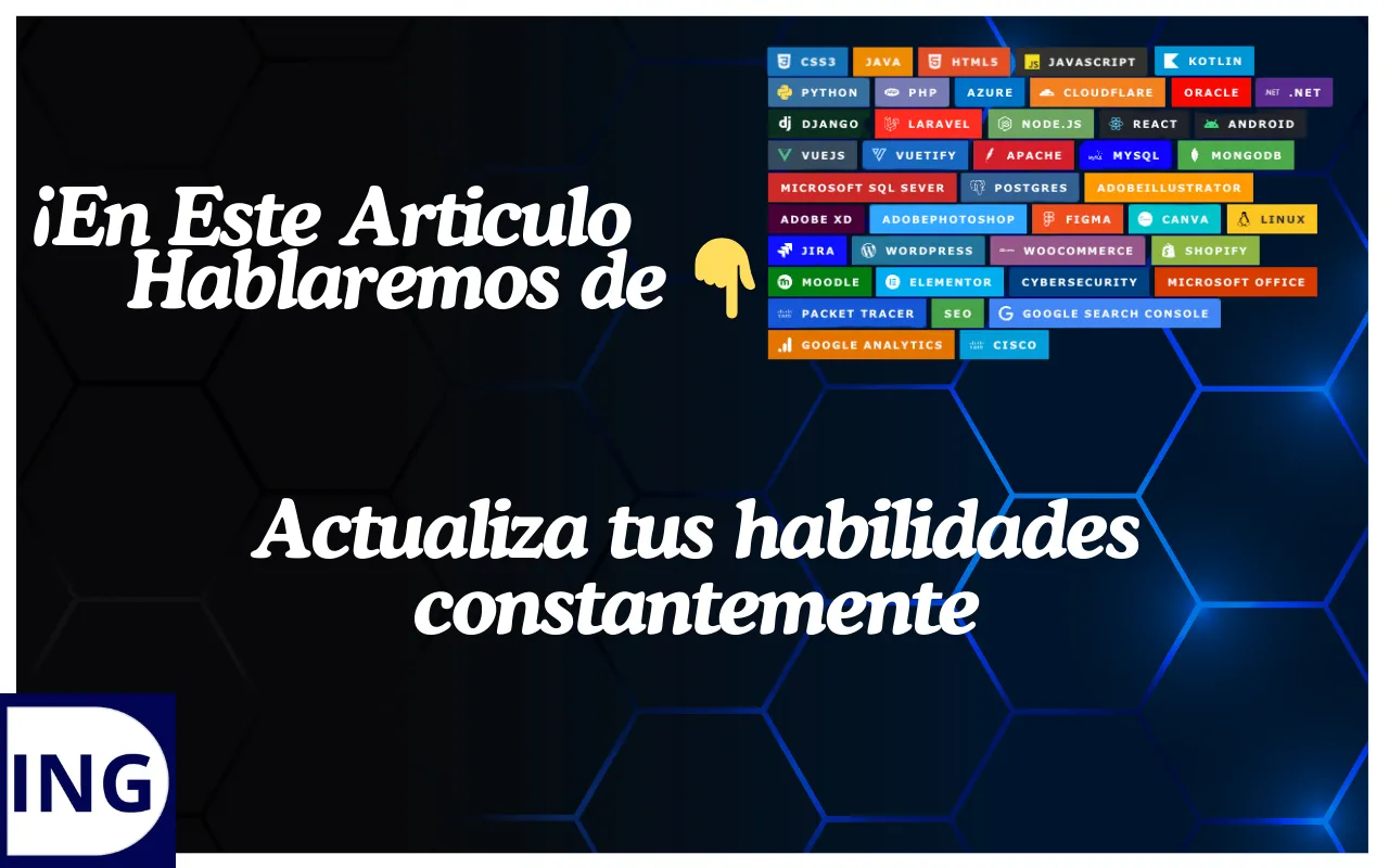 actualiza tus habilidades constantemente